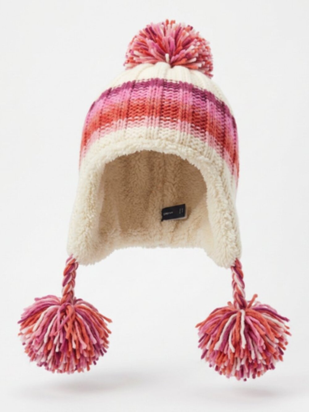 Gap Kids Girls Winter Beanie Hat Pompom